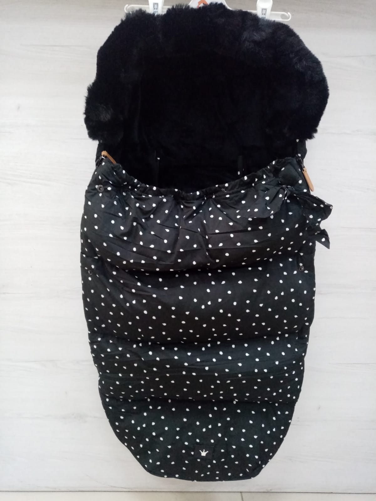 Конверты и спальные мешки, Конверт в коляску Luxmom, классический черный