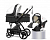 Коляски-трансформеры, Детская коляска-трансформер 3 в 1 Belecoo X6, бело-черный
